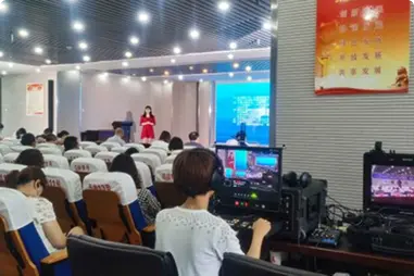 廊坊市卫健委会议拍摄